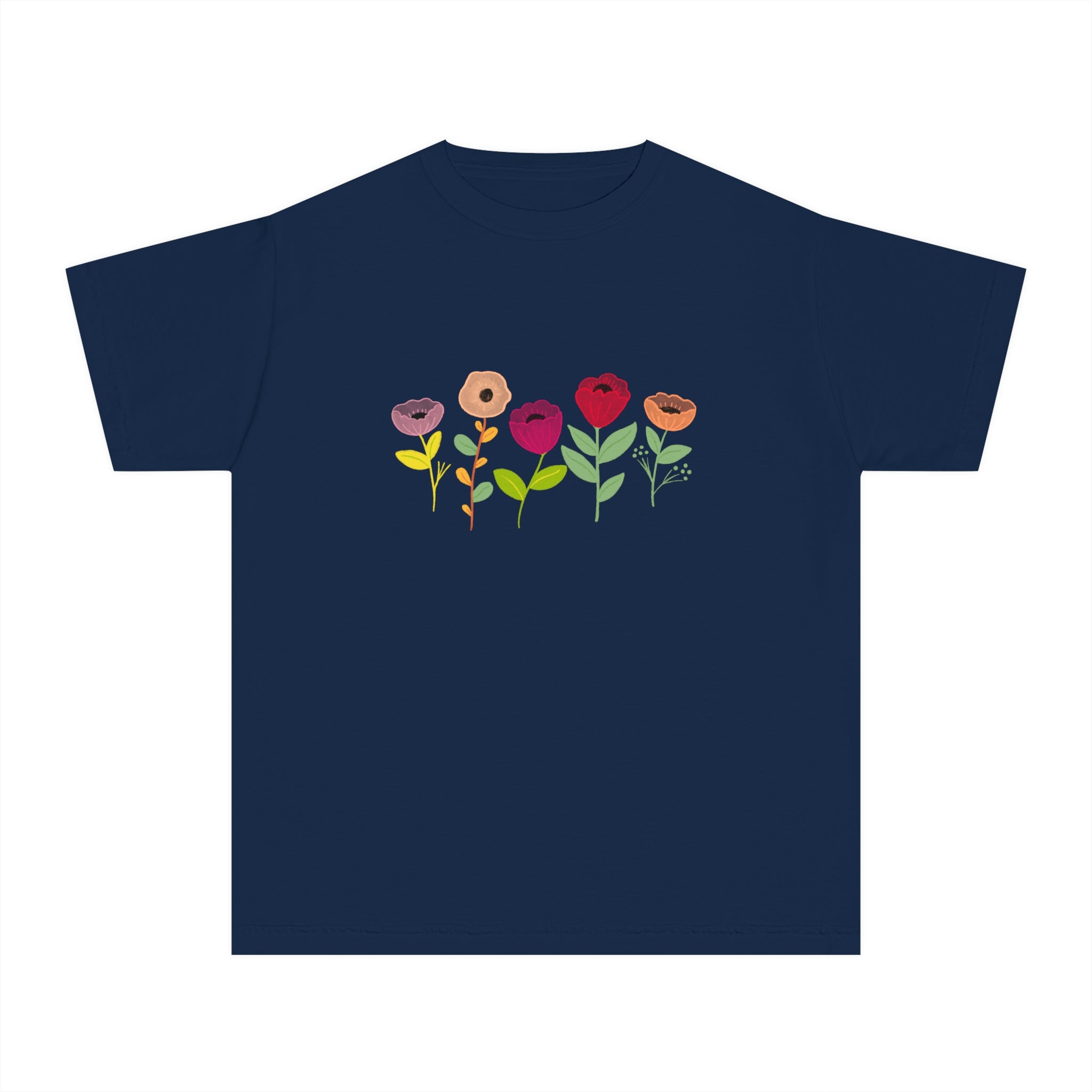 Spring Flowers Youth Midweight Tee