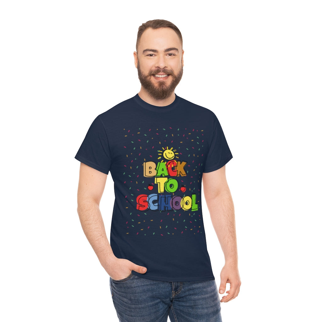 The Sunny Back to School Unisex Heavy Cotton Tee