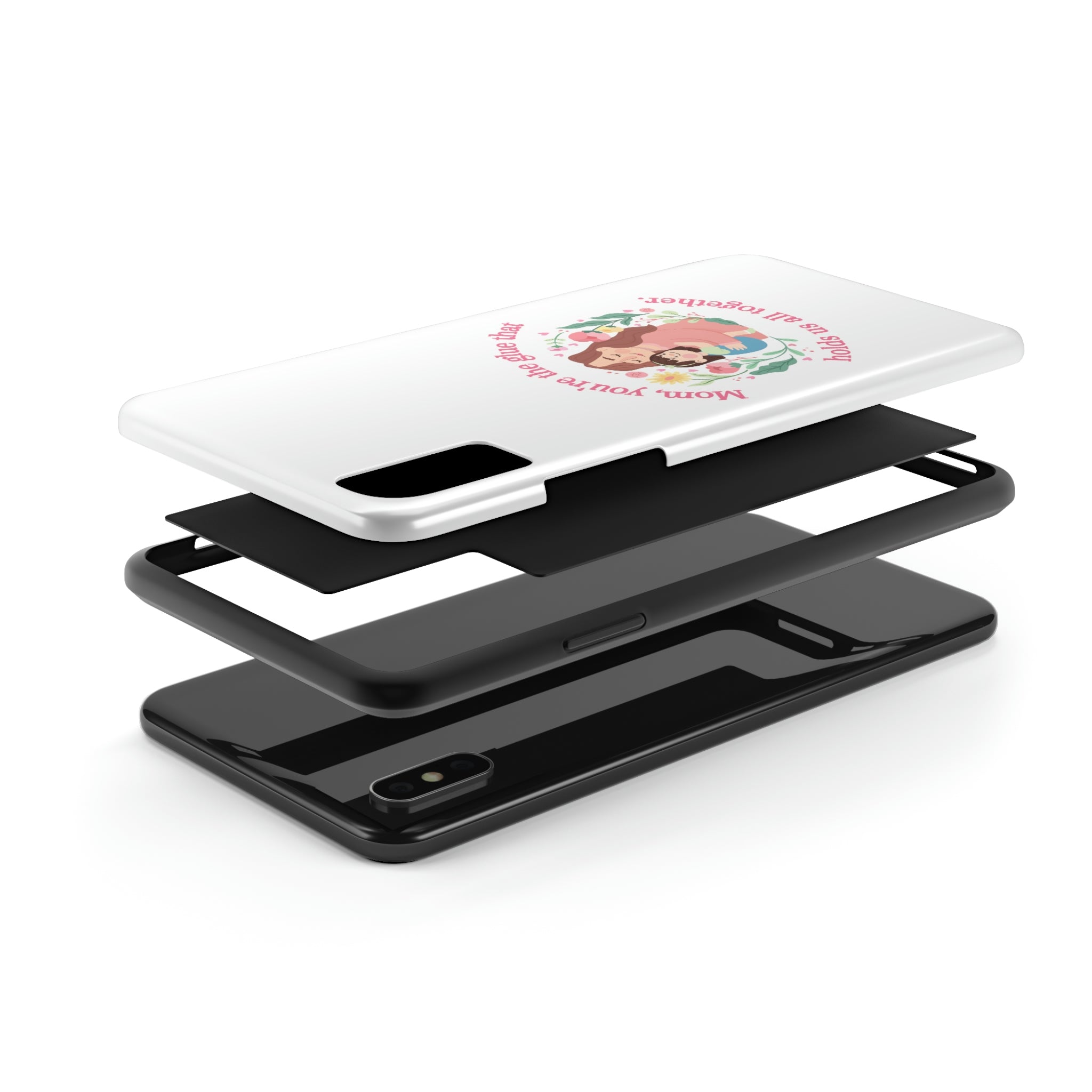 Mom You're The Glue Tough Phone Cases, Case-Mate