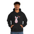 Happy Easter Day Bunny Unisex Heavy Blend™ Hooded Sweatshirt