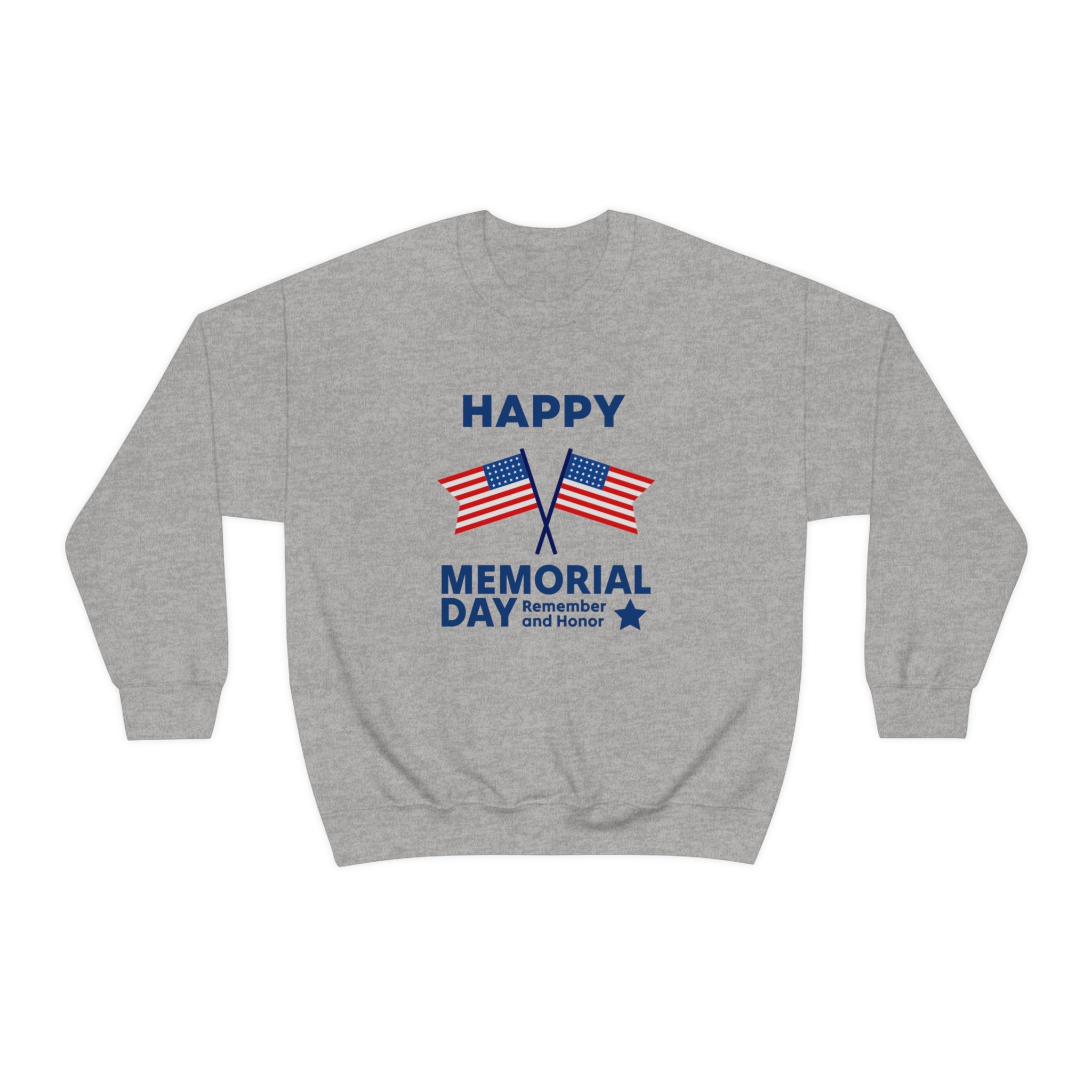 Happy Memorial Day Unisex Heavy Blend™ Crewneck Sweatshirt