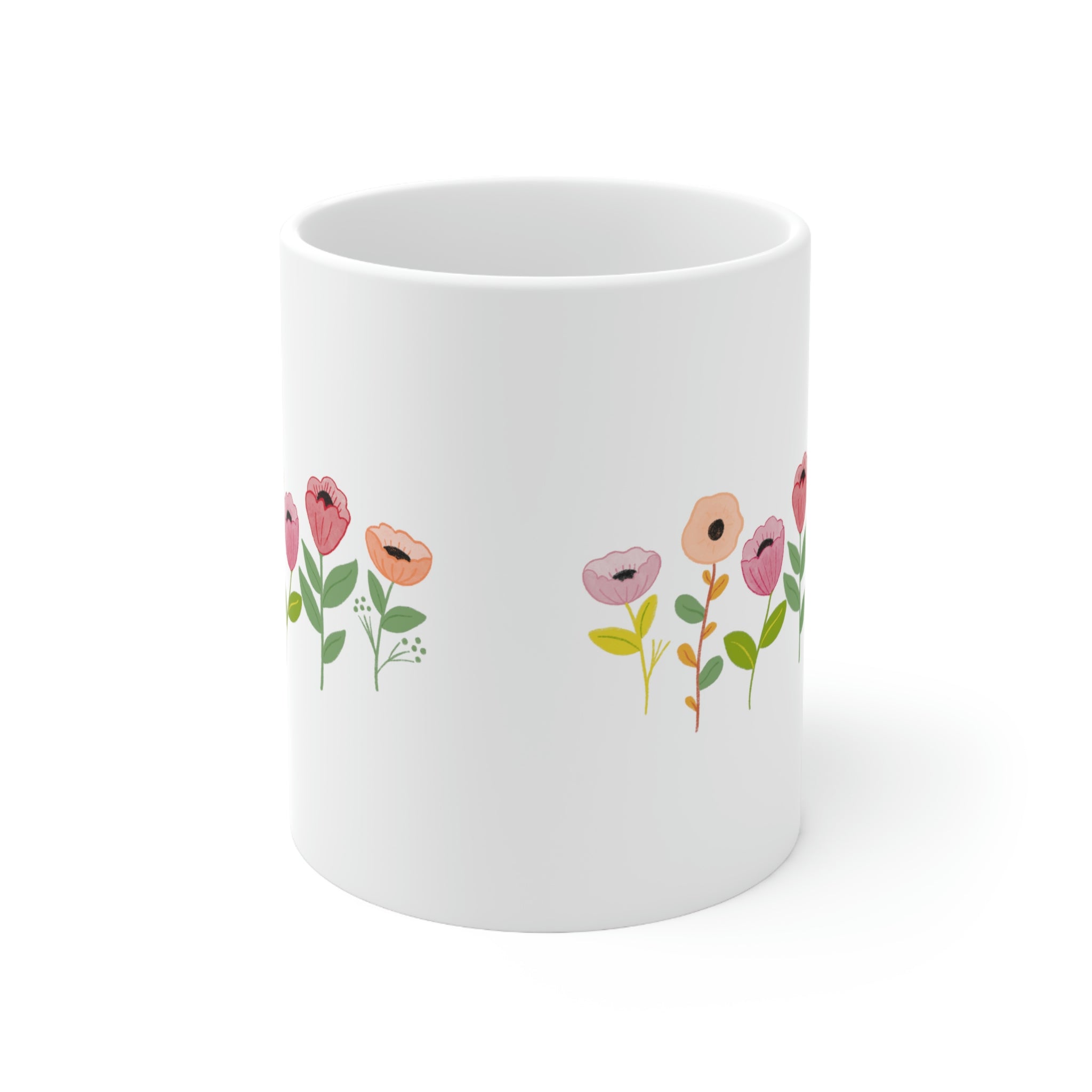 Spring Flowers Ceramic Mug 11oz