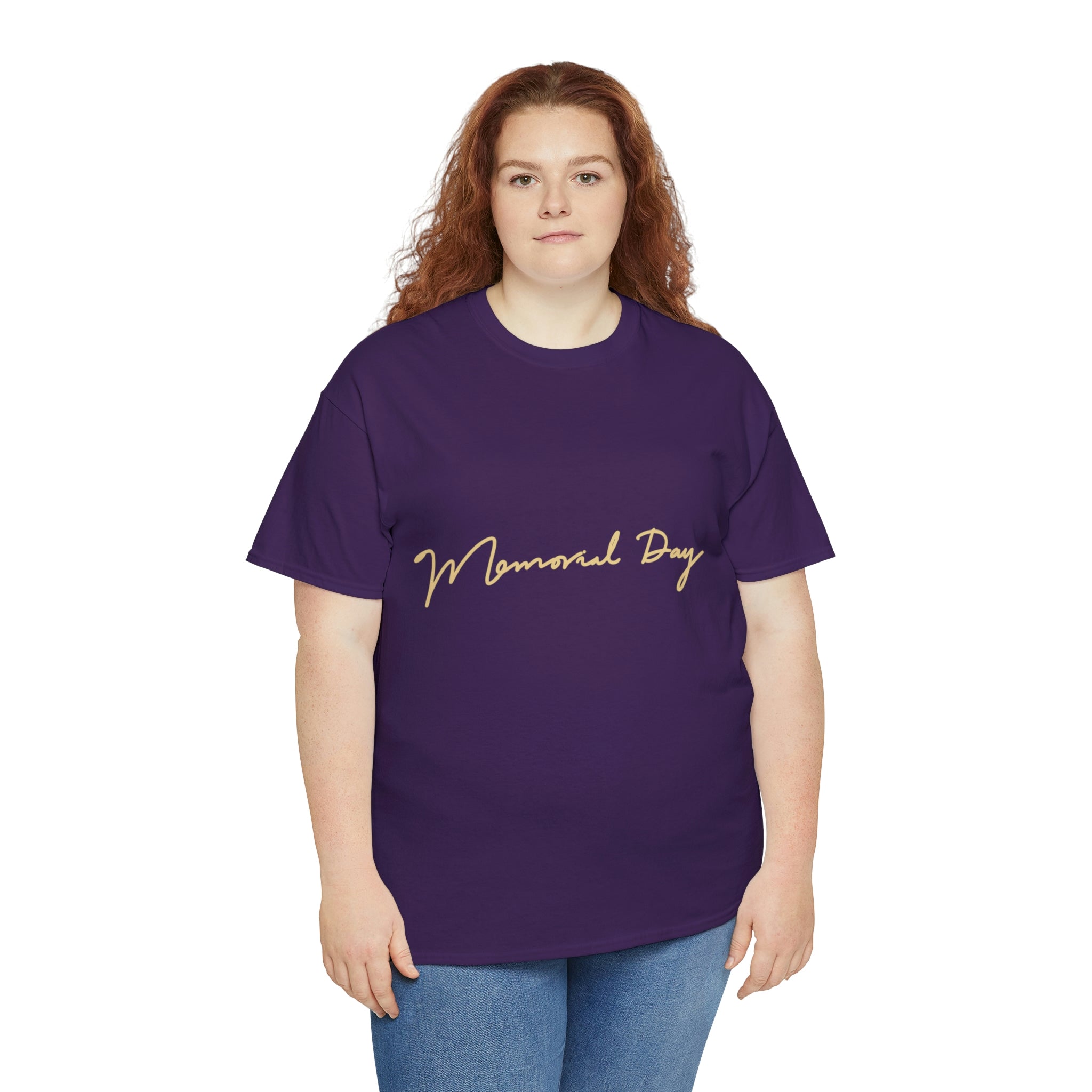 Memorial Day Unisex Heavy Cotton Tee