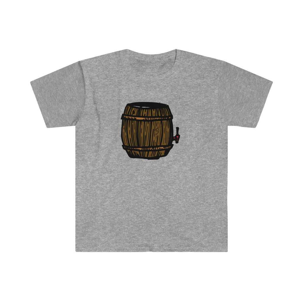 Keg Beer Unisex Softstyle T-Shirt