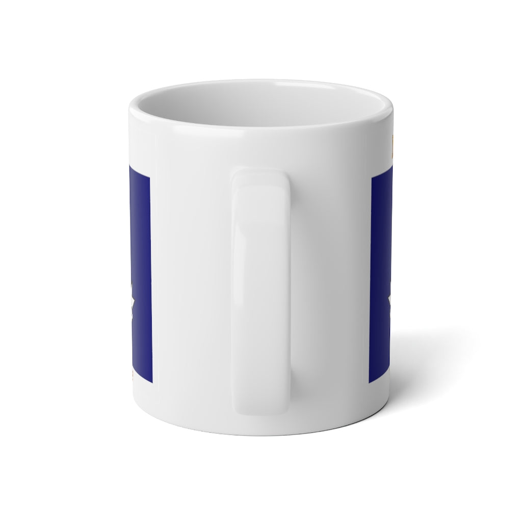 Louisiana State Flag Jumbo Mug, 20oz