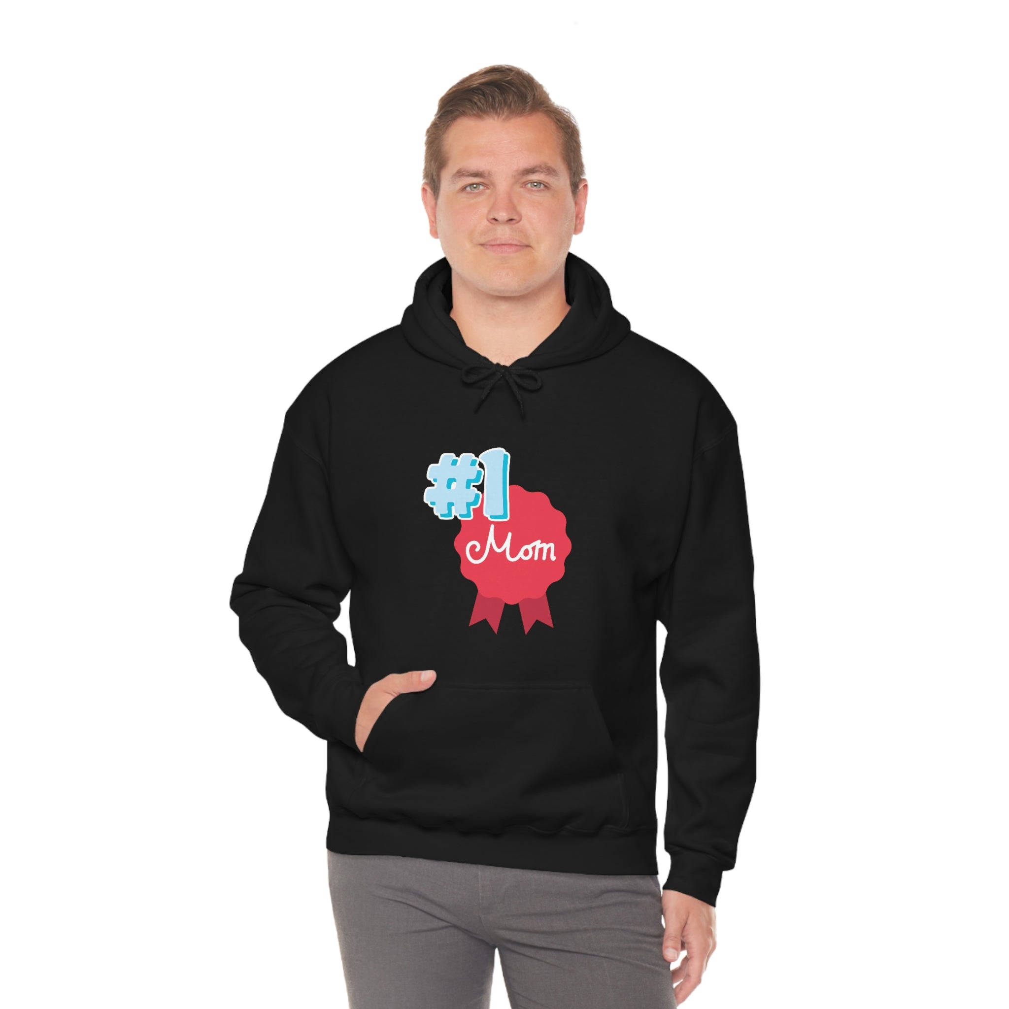 Mom You're No.1 Unisex Heavy Blend™ Hooded Sweatshirt