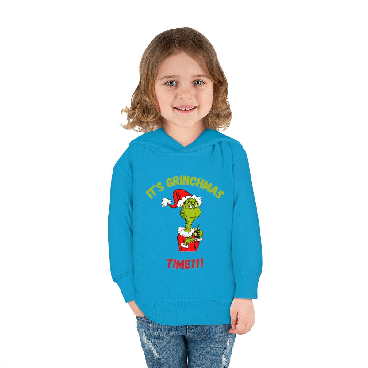 It's Grichmas Time!!! Toddler Pullover Fleece Hoodie