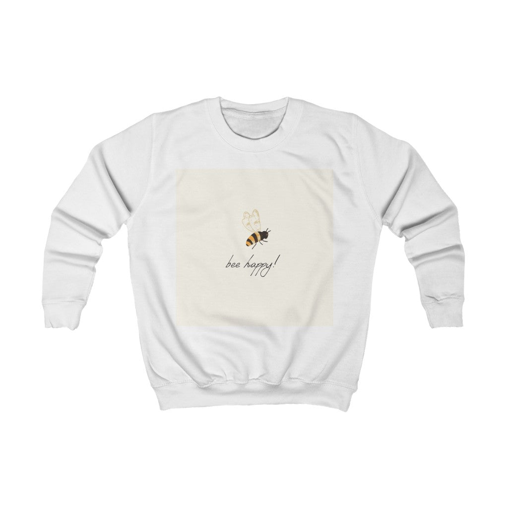 Bee Happy Kids Sweatshirt