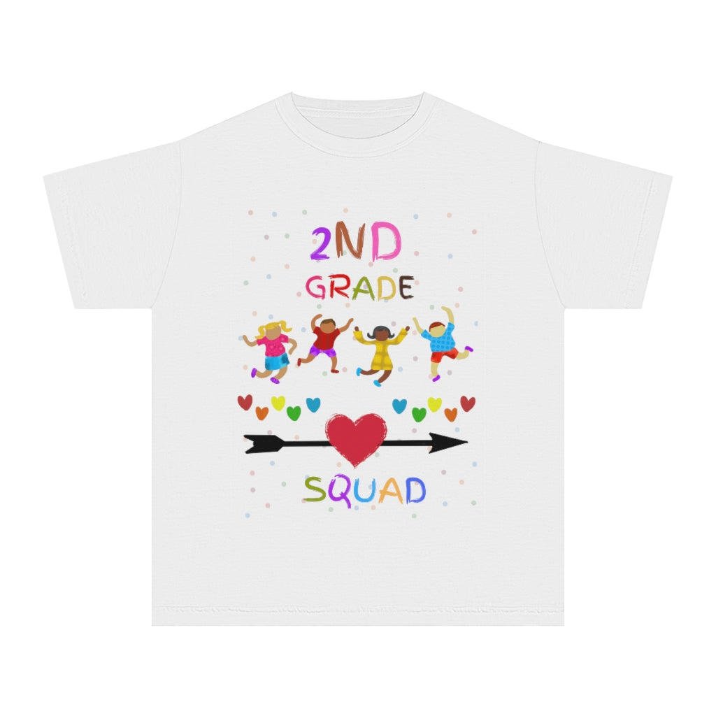 2nd Grade Squad Youth Midweight Tee