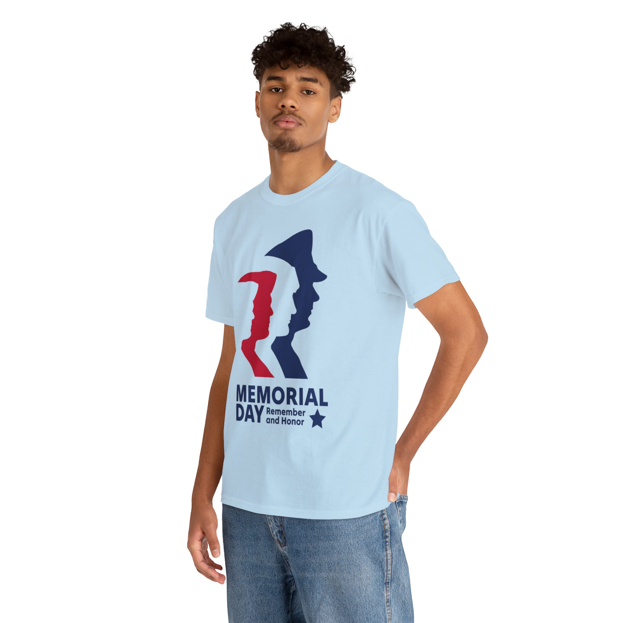 Memorial Day Heroes Unisex Heavy Cotton Tee