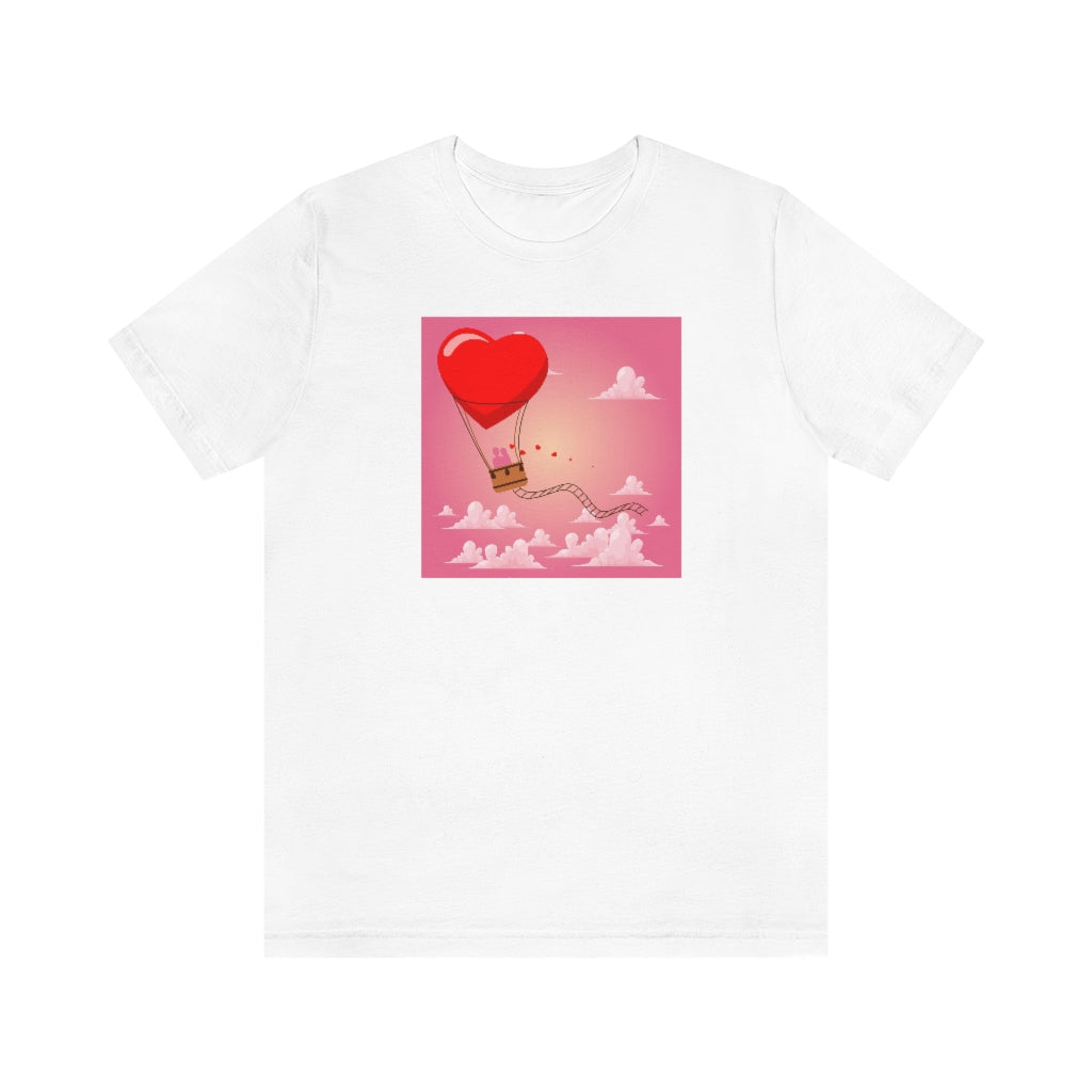 Happy Valentine's Day Unisex Jersey Short Sleeve Tee