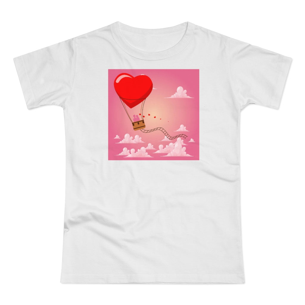 Happy Valentine's Day Single Jersey Women's T-shirt