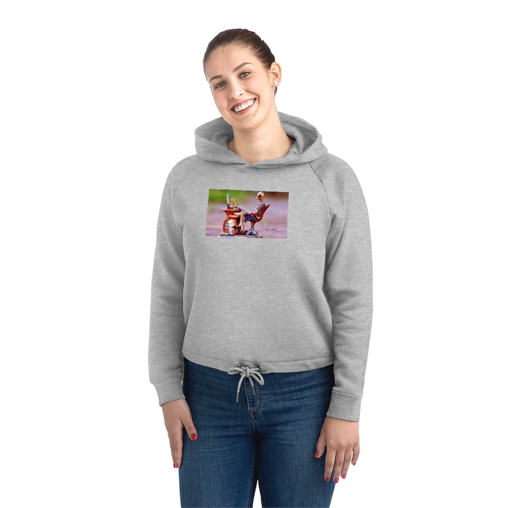 Computer Women's Bower Cropped Hoodie Sweatshirt