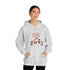 Merry Christmas From Santa & Helpers Unisex Heavy Blend™ Hooded Sweatshirt