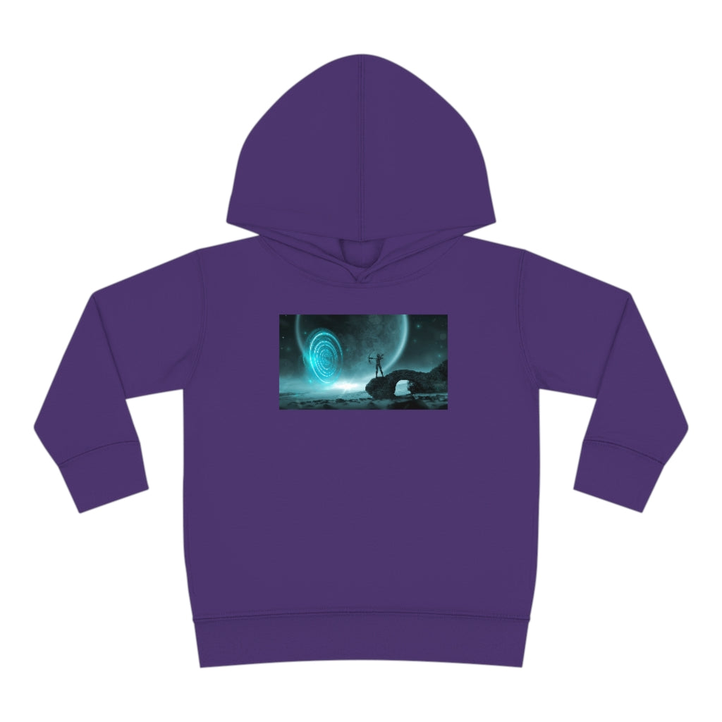 Mystical Moon Toddler Pullover Fleece Hoodie
