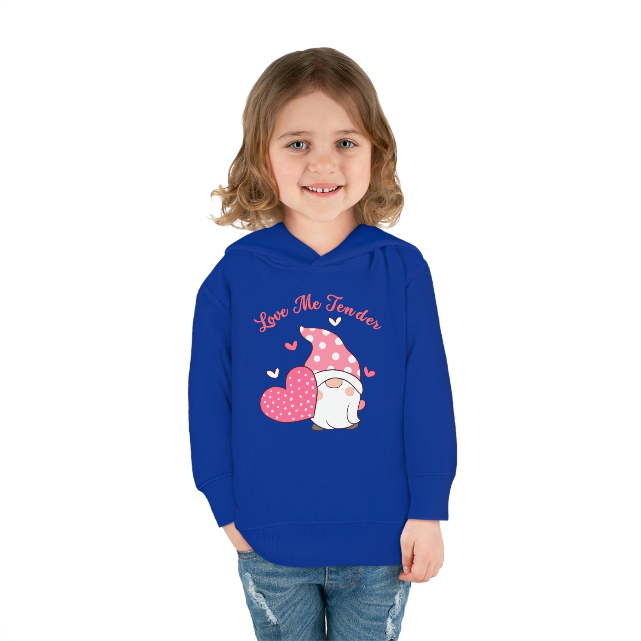 Love Me Tender Toddler Pullover Fleece Hoodie