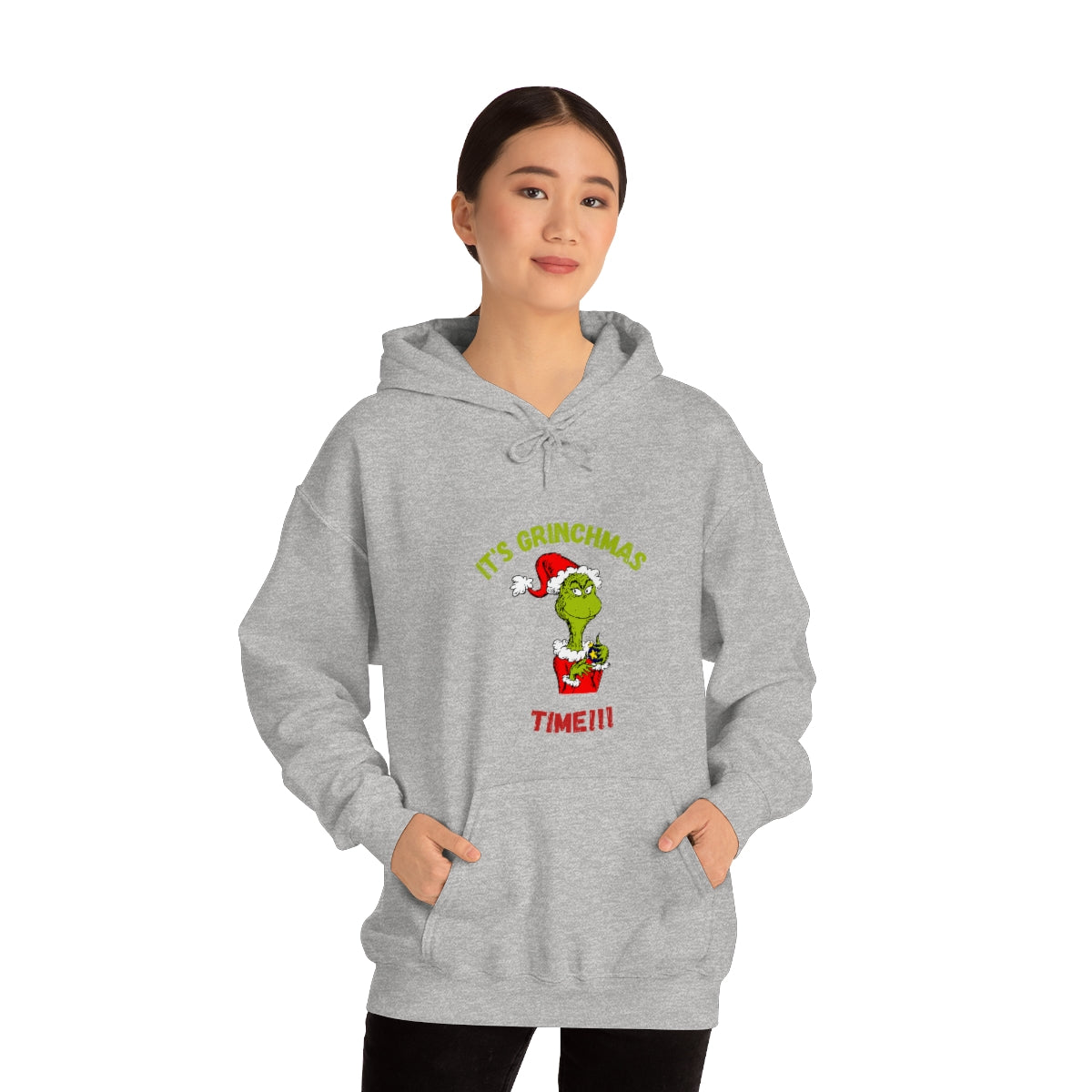 It's Grinchmas Time!!! Unisex Heavy Blend™ Hooded Sweatshirt