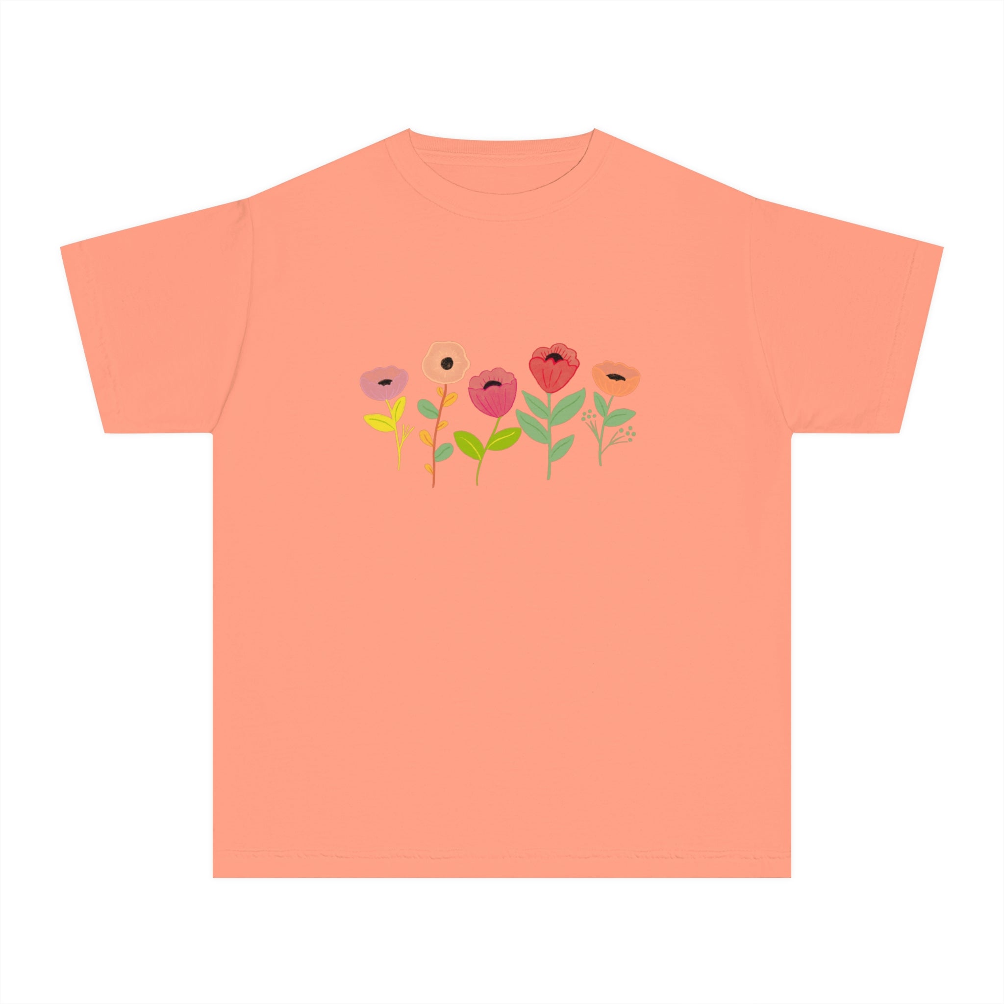 Spring Flowers Youth Midweight Tee