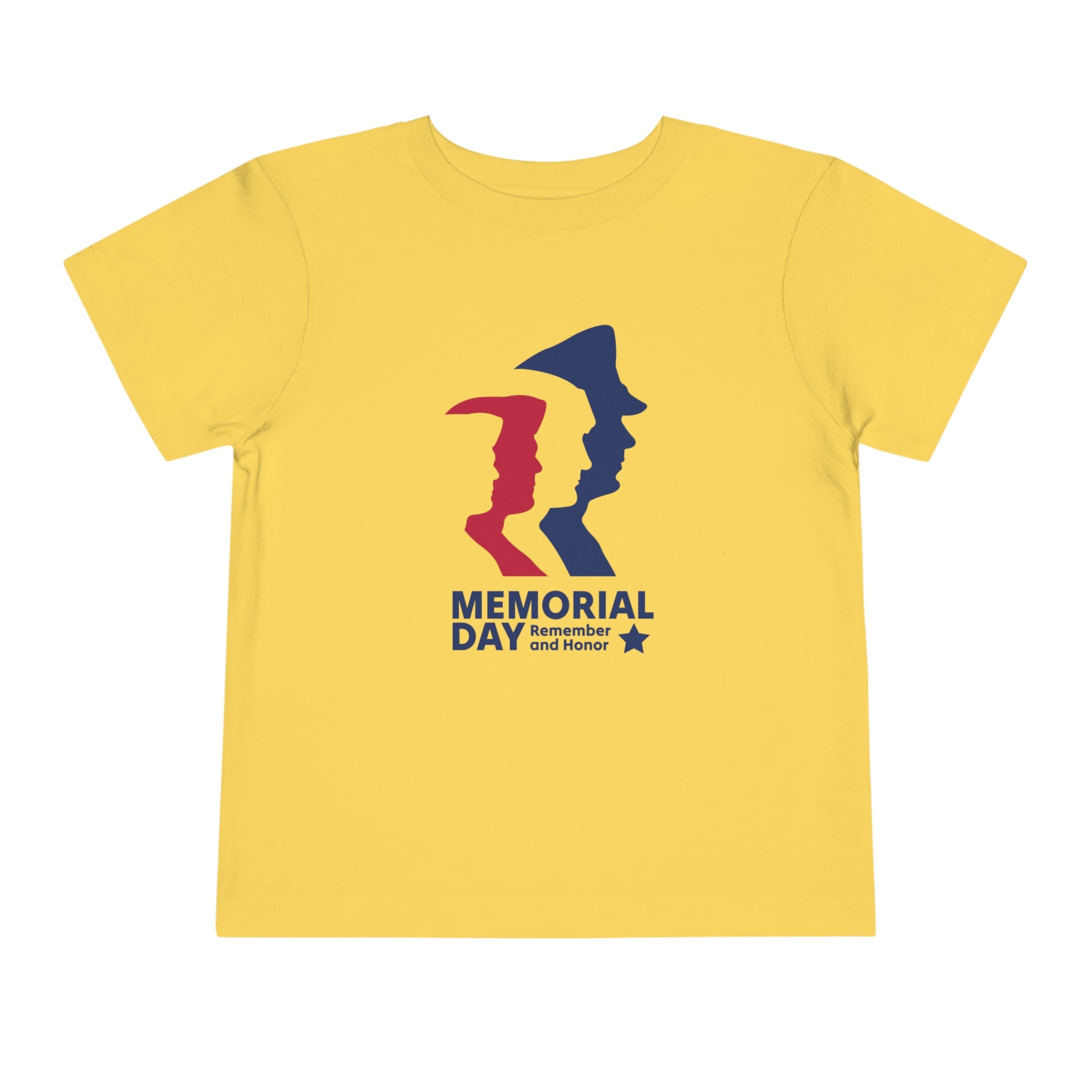 Memorial Day Heroes Toddler Short Sleeve Tee