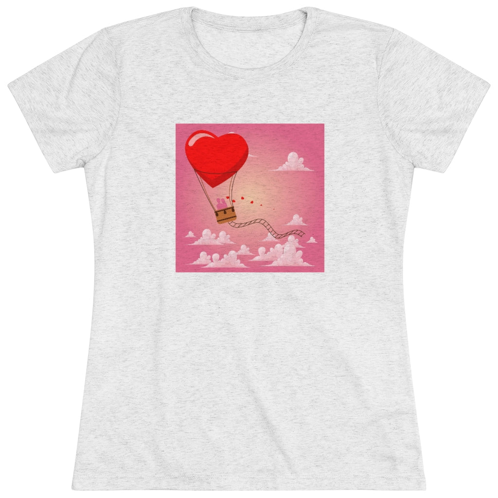 Happy Valentine's Day Women's Triblend Tee