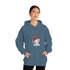 Cute Christmas Elephant Unisex Heavy Blend™ Hooded Sweatshirt