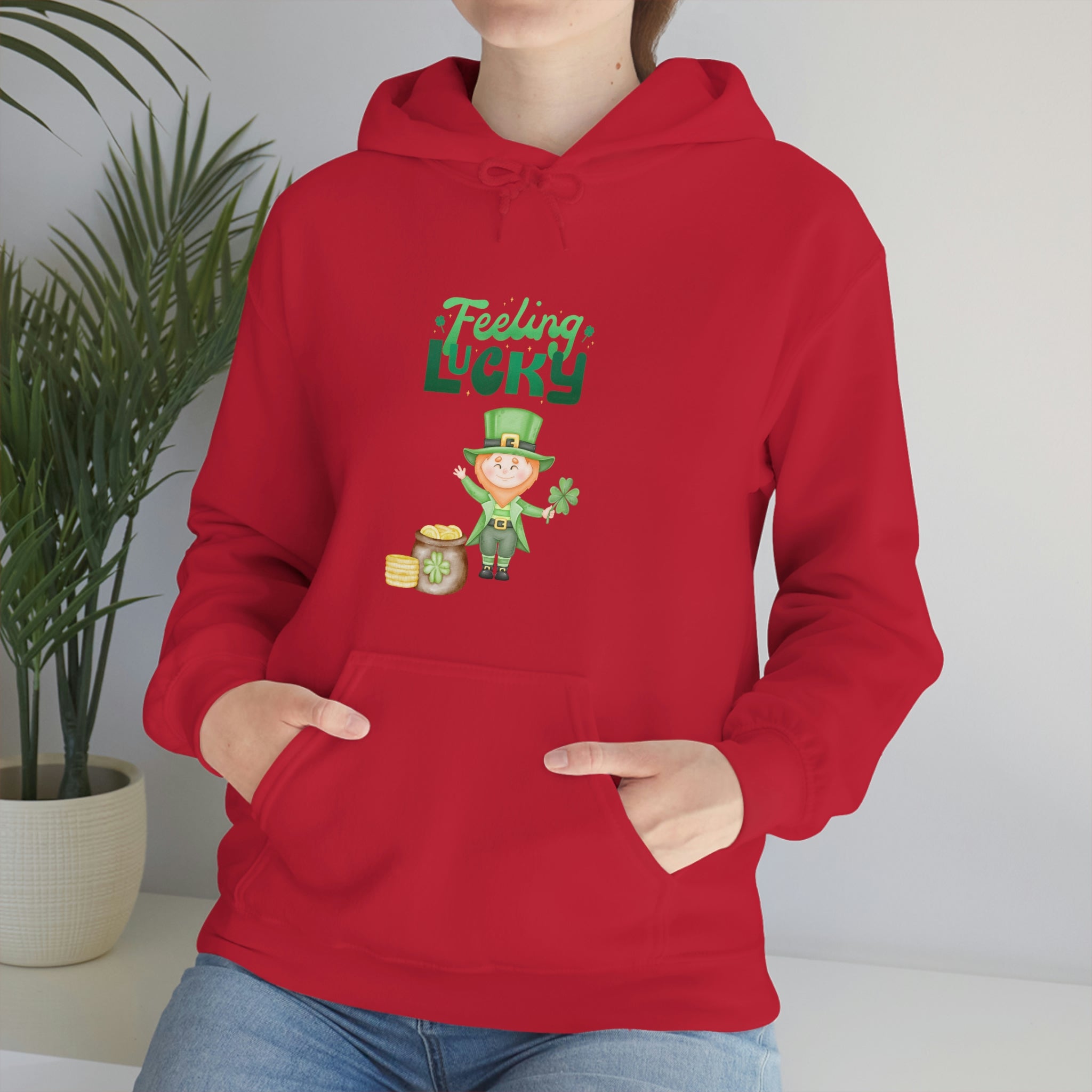 Feeling Lucky Unisex Heavy Blend™ Hooded Sweatshirt