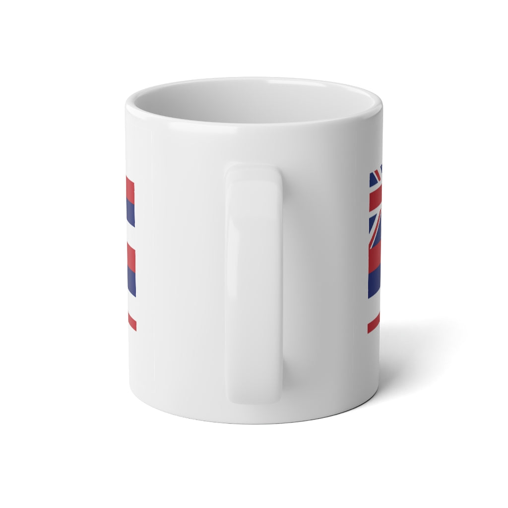 Hawaii State Flag Jumbo Mug, 20oz