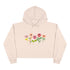 Spring Flowers Crop Hoodie