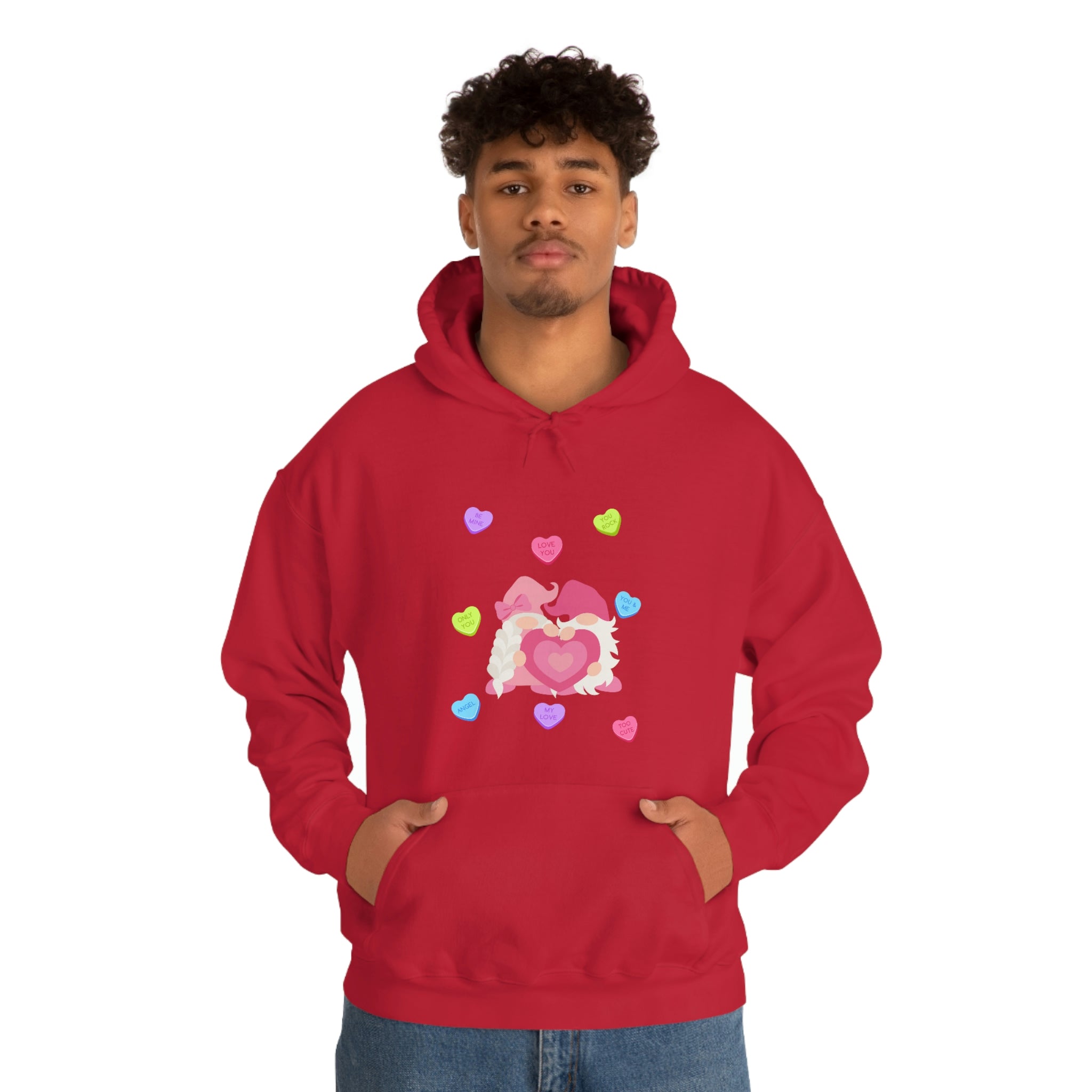 You Gnome I Love you!! Unisex Heavy Blend™ Hooded Sweatshirt