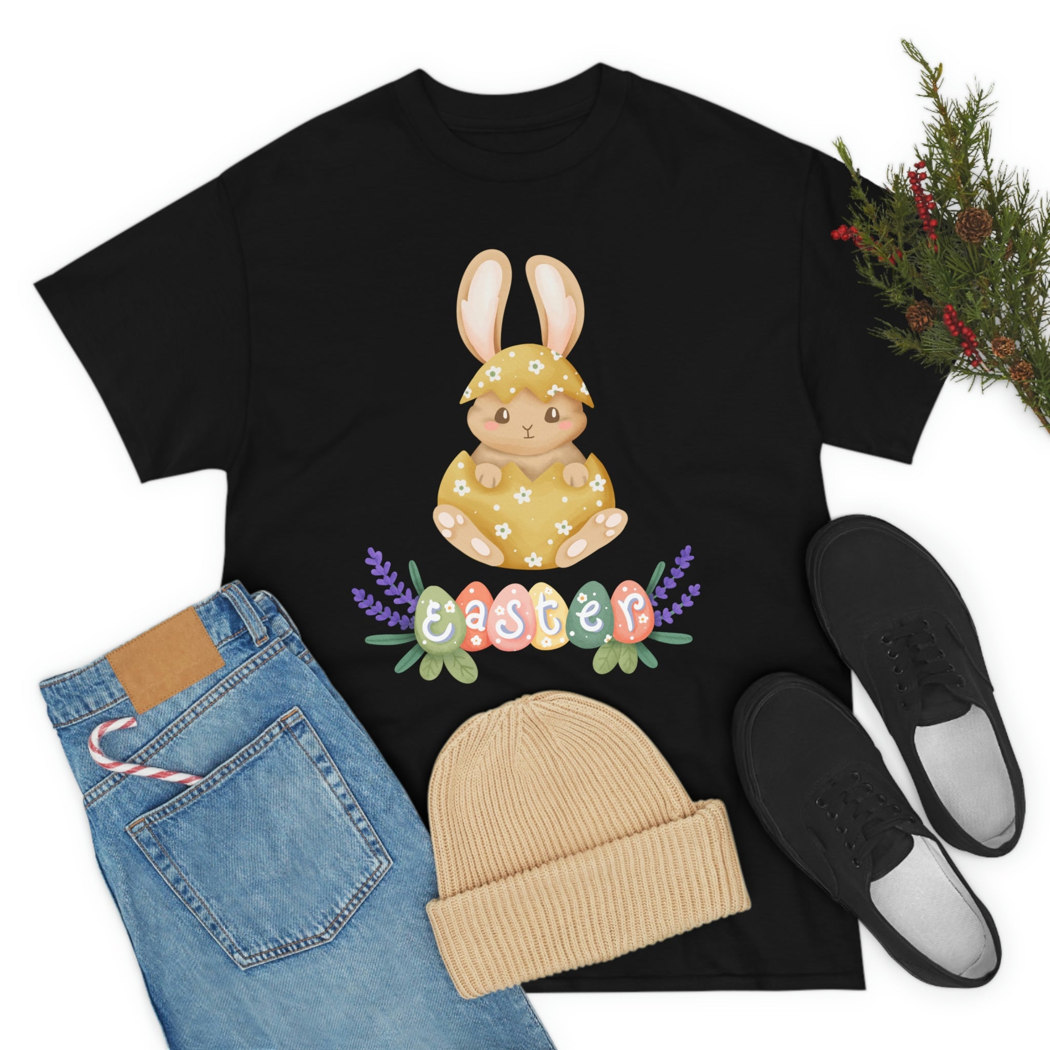 Easter Hunt Is On Unisex Heavy Cotton Tee