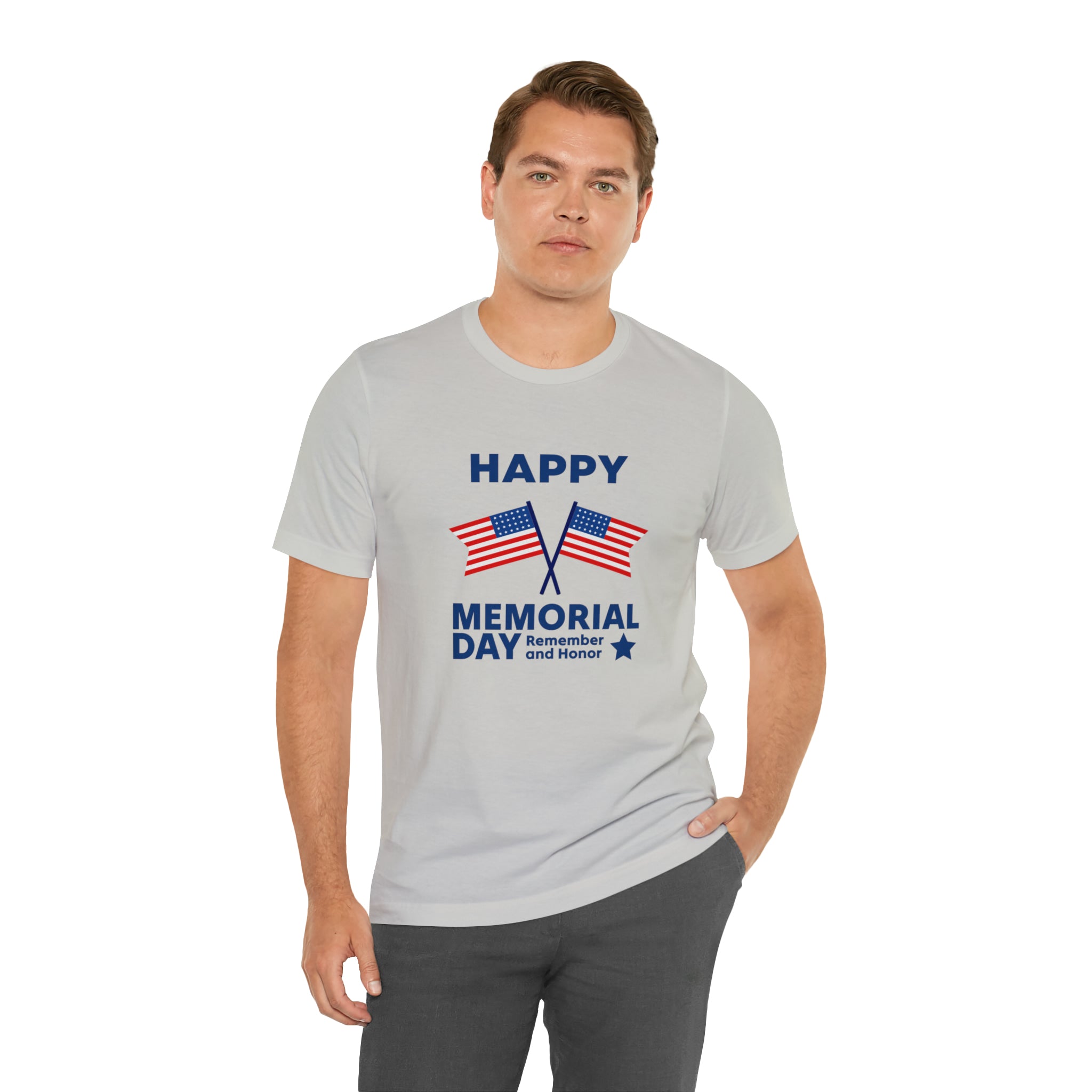 Happy Memorial Day Unisex Jersey Short Sleeve Tee