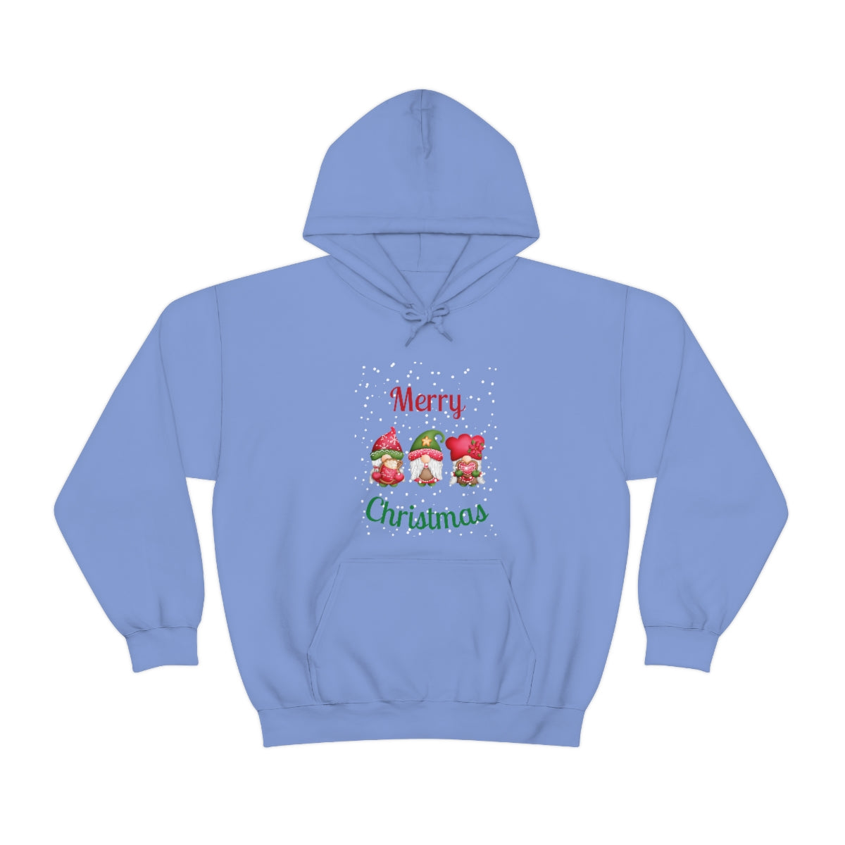Three Gnomes Merry Christmas Unisex Heavy Blend™ Hooded Sweatshirt