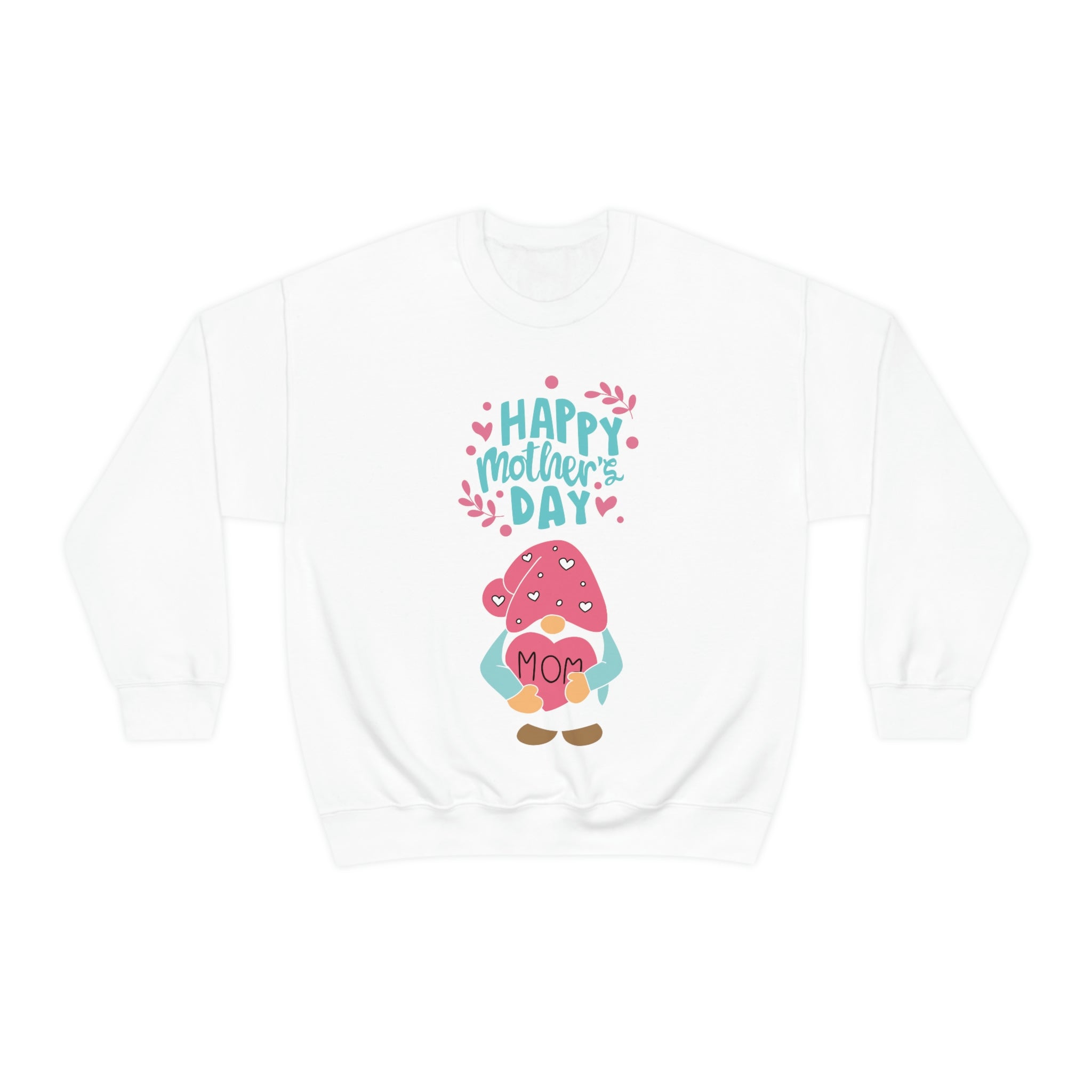 Happy Mother's Day Gnome Unisex Heavy Blend™ Crewneck Sweatshirt