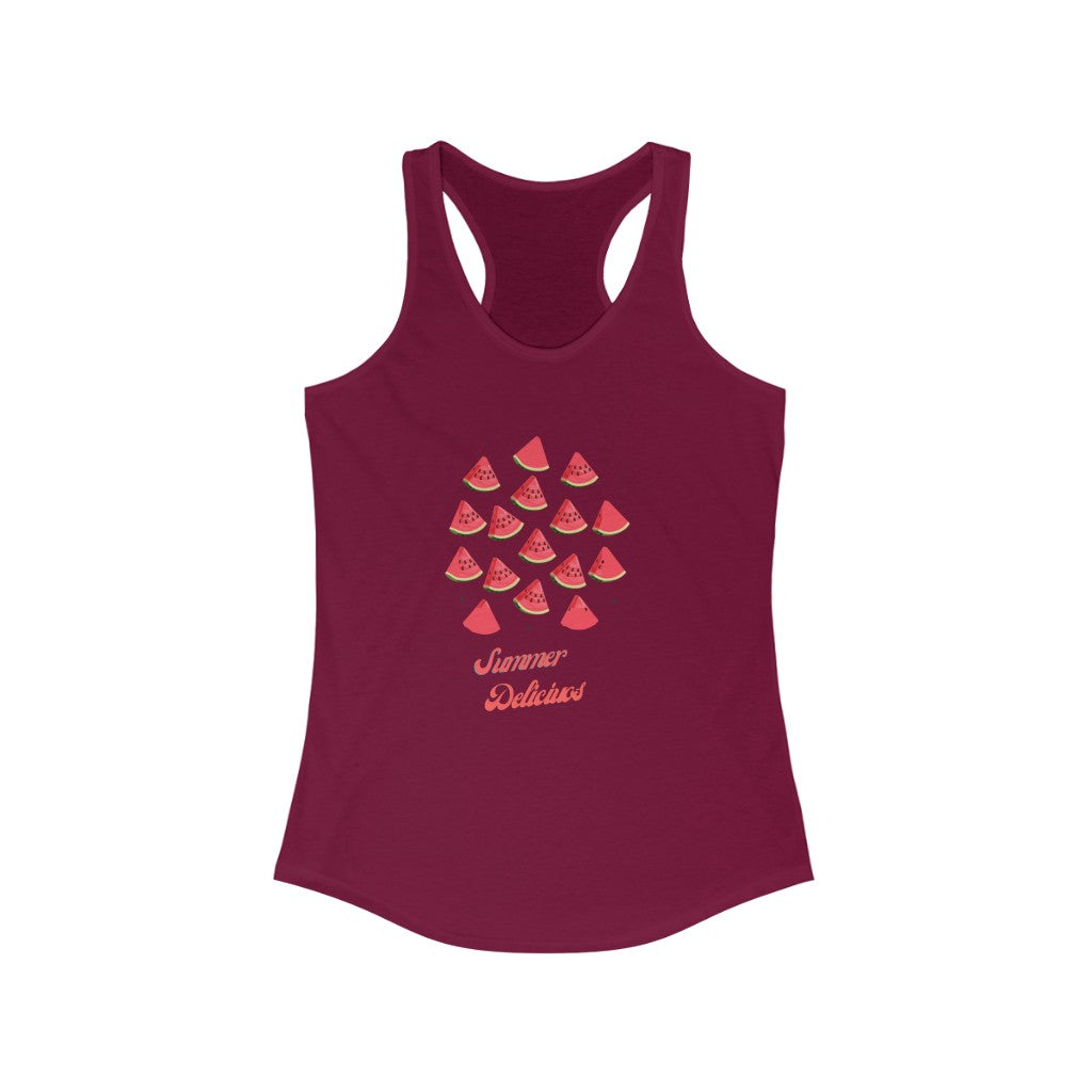 Summer Deliciuos Women's Ideal Racerback Tank