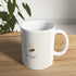 Bee Happy White Ceramic Mug, 11oz and 15oz