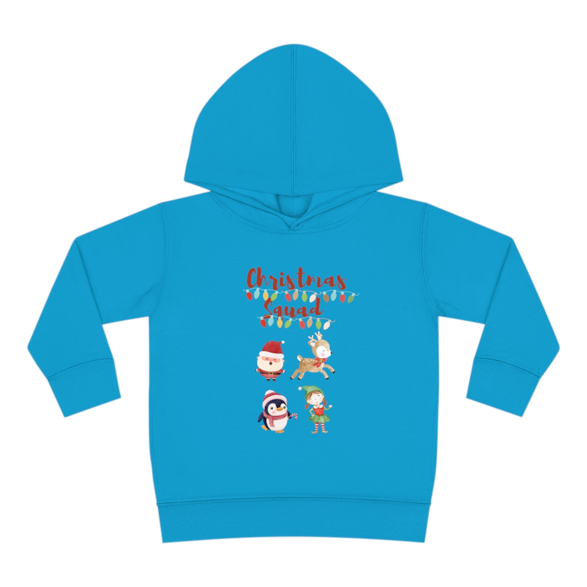 Christmas Squad Toddler Pullover Fleece Hoodie