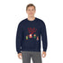 Merry Christmas From Santa & Helpers Unisex Heavy Blend™ Crewneck Sweatshirt