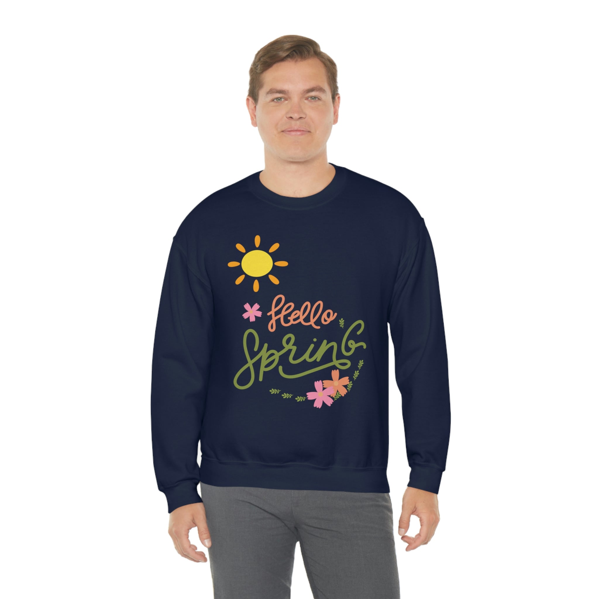 Spring Sunshine Unisex Heavy Blend™ Crewneck Sweatshirt