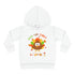 Peace Love Turkey Toddler Pullover Fleece Hoodie