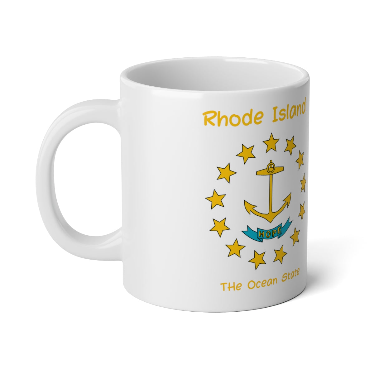 Rhode Island State Jumbo Mug, 20oz