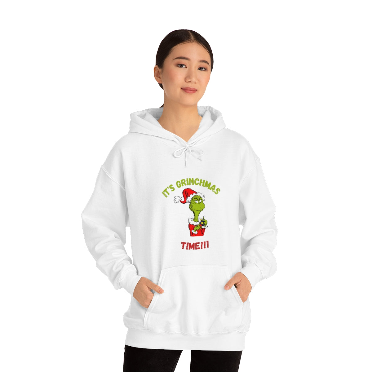 It's Grinchmas Time!!! Unisex Heavy Blend™ Hooded Sweatshirt