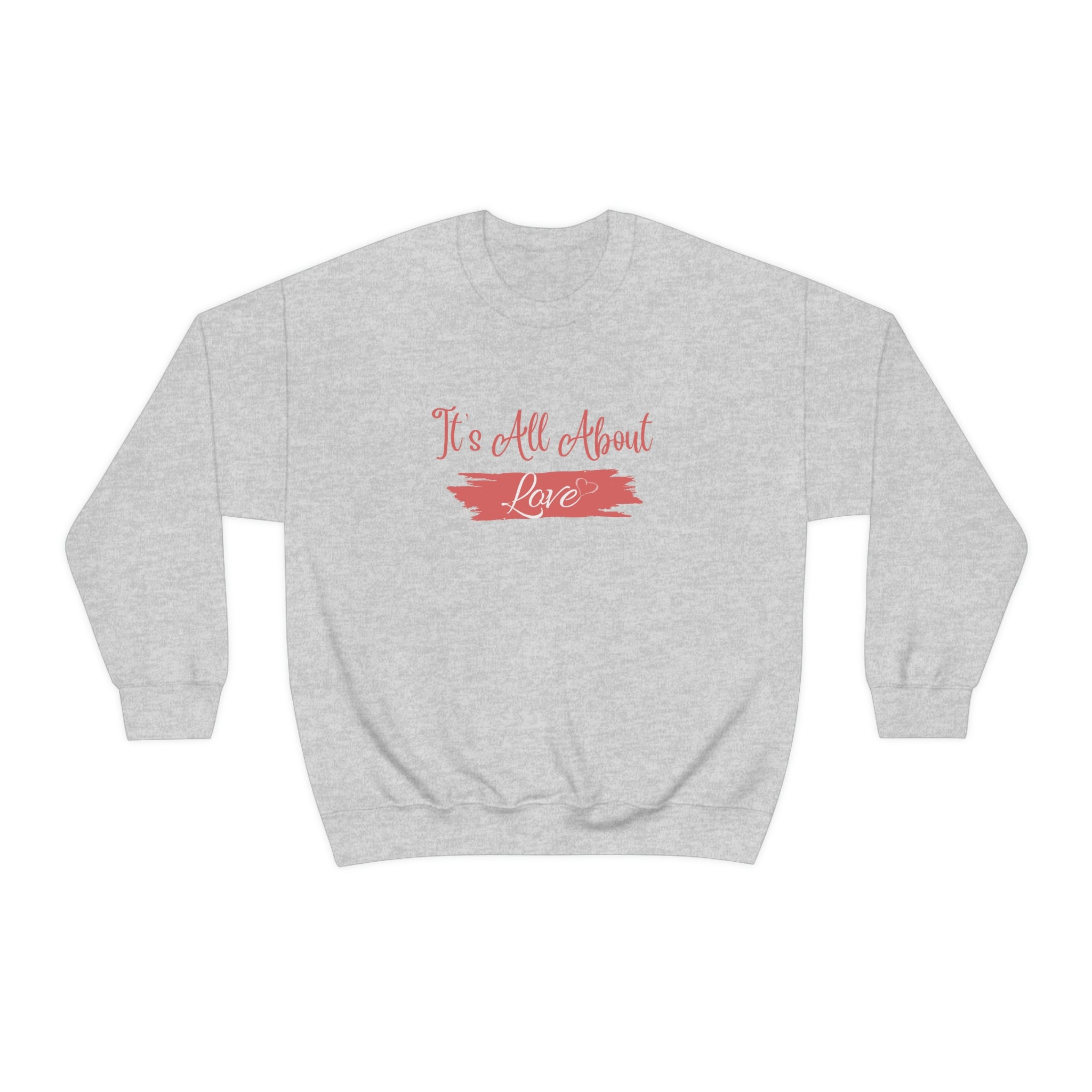 It's All About Love Unisex Heavy Blend™ Crewneck Sweatshirt