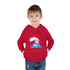 Surfing Santa Toddler Pullover Fleece Hoodie