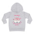 Valentine's With My Favorite Gnomie Toddler Pullover Fleece Hoodie