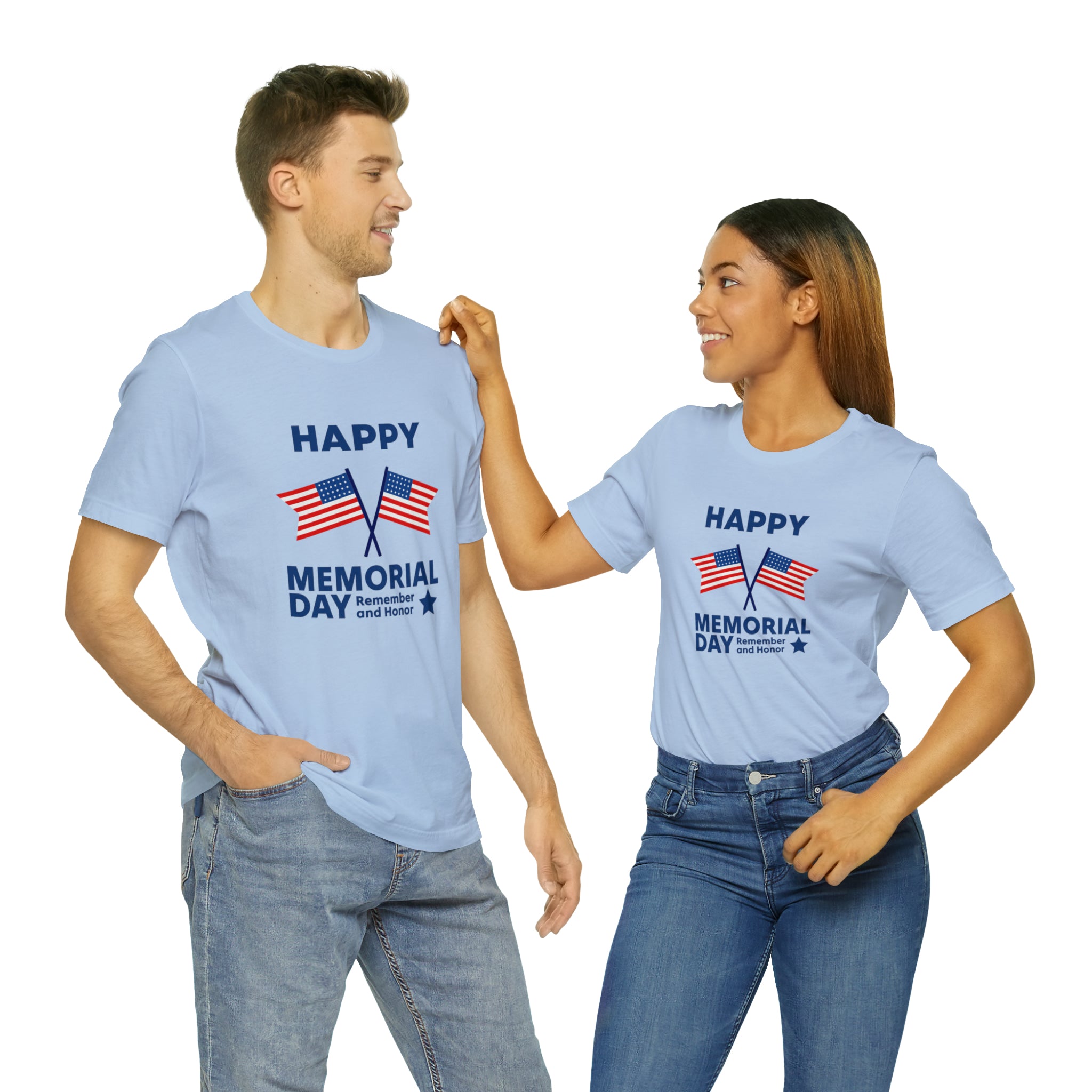 Happy Memorial Day Unisex Jersey Short Sleeve Tee