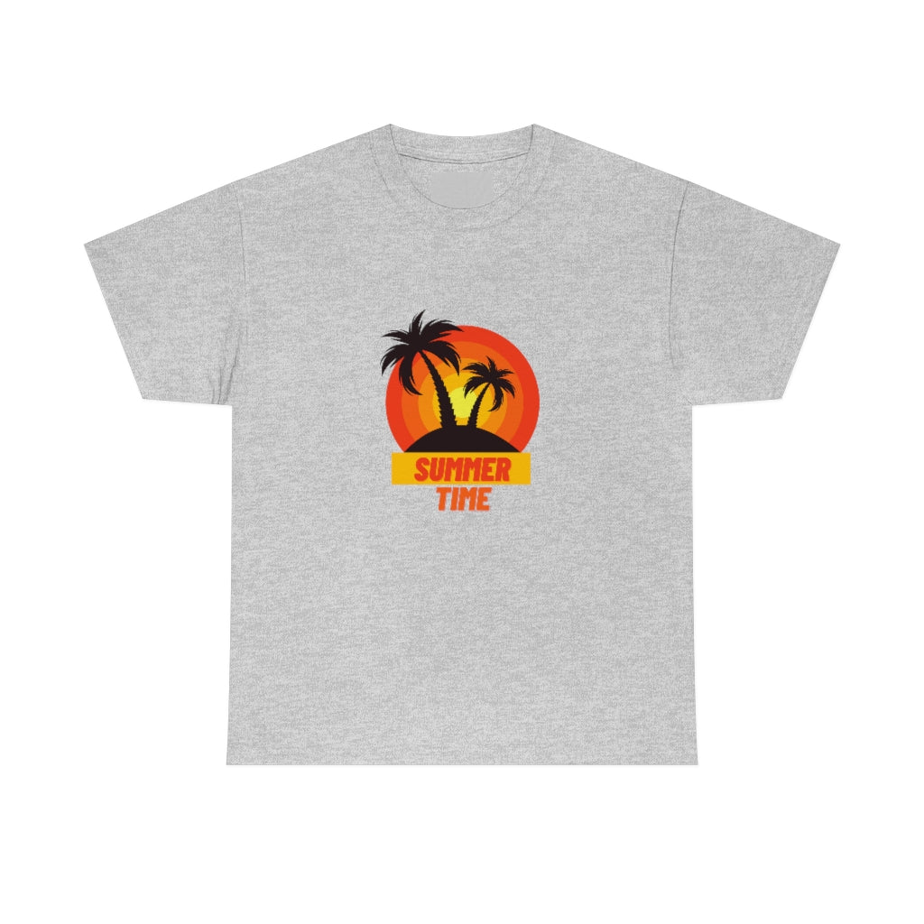 Summer Time Unisex Heavy Cotton Tee