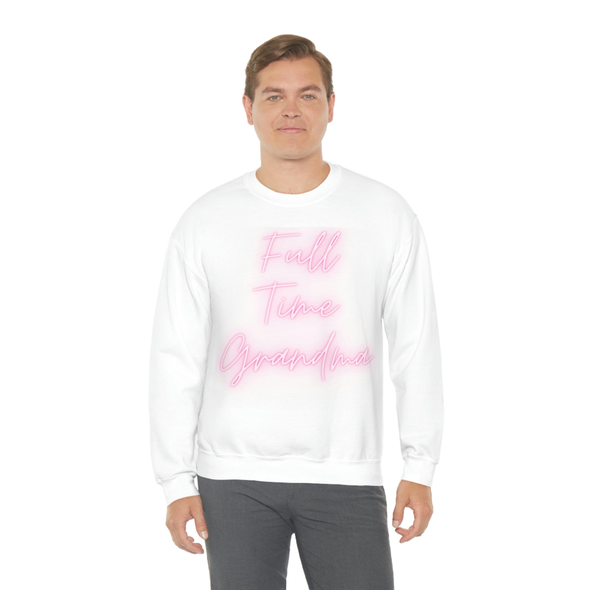 Full Time Grandma Unisex Heavy Blend™ Crewneck Sweatshirt