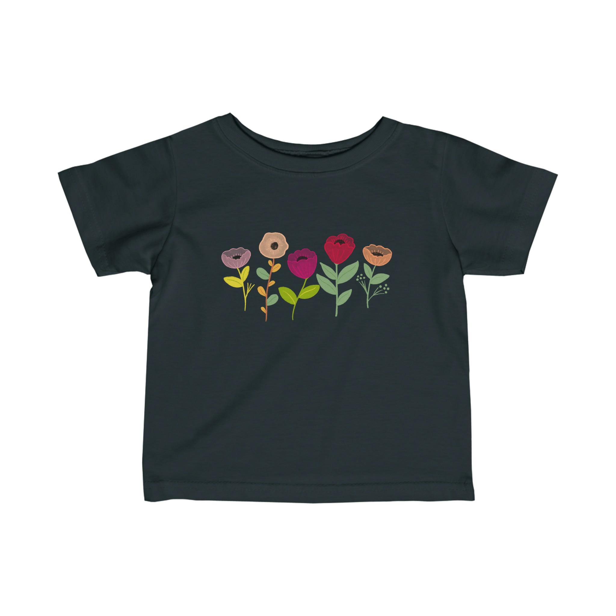 Spring Flowers Infant Fine Jersey Tee