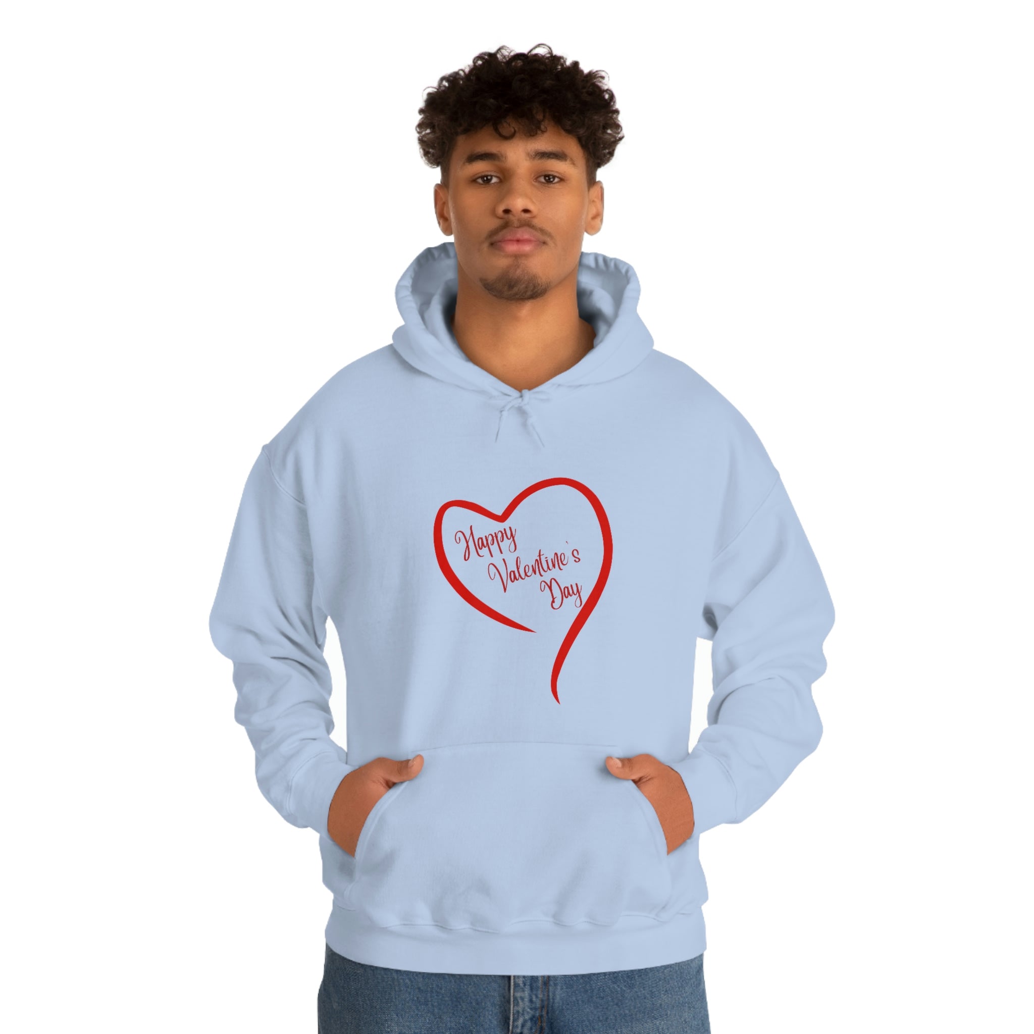 Happy Valentine's Day Unisex Heavy Blend™ Hooded Sweatshirt