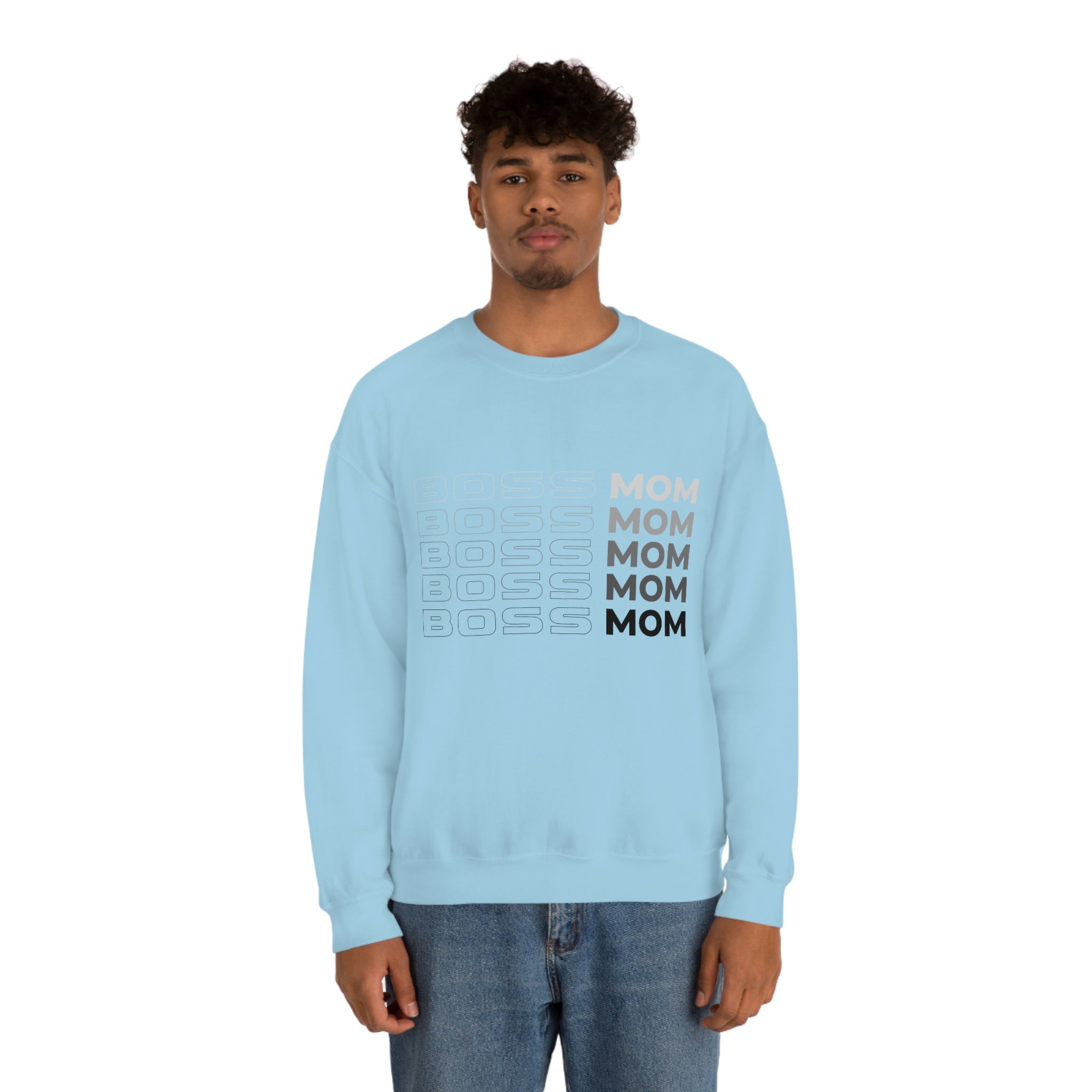 Boss Mom Unisex Heavy Blend™ Crewneck Sweatshirt